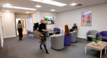 Panthera signed up more than 1000 UK patients for clinical trials - Panthera Preston patient waiting room