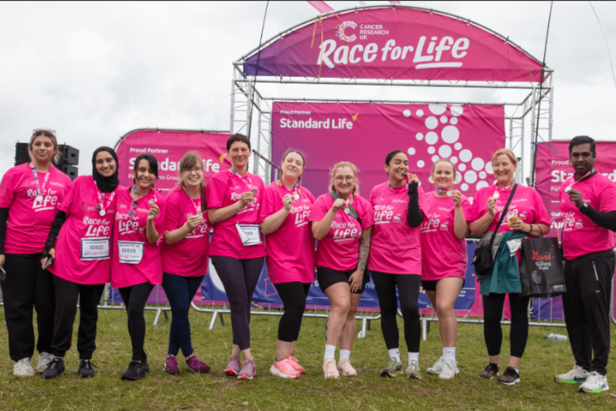 Panthera prepare for race for life