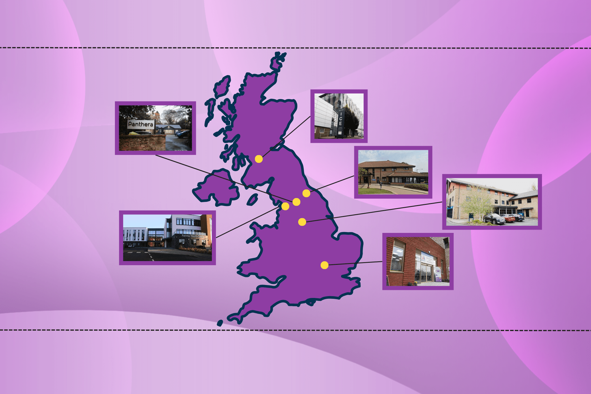 Panthera Clinic Locations Map