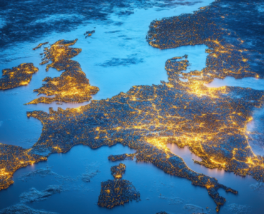 United Kingdom & Europe Map